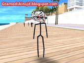 Skin de Meme Troll Golpiado